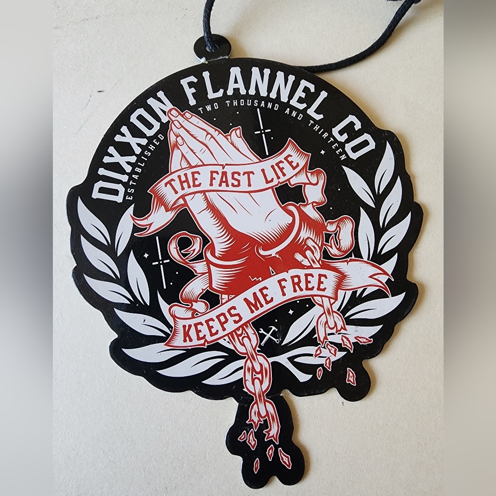 DIXXON FLANNEL COMPANY " THE OTTO" STICKER